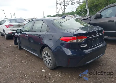 2020 Toyota Corolla Hybrid Le из США, поврежденный, VIN JTDEBRBE2LJ030936